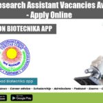 JIPMER Research Assistant Vacancies Available – Apply Online JIPMER Research Assistant Vacancies