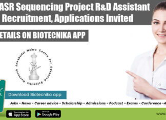 JNCASR Sequencing Project R&D