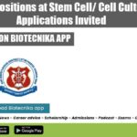 KGMU PhD Positions at Stem Cell/ Cell Culture Unit, Applications Invited KGMU PhD Positions