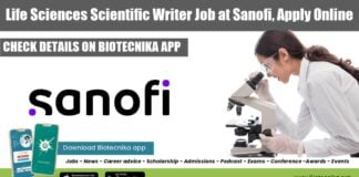 Life Sciences Scientific Writer