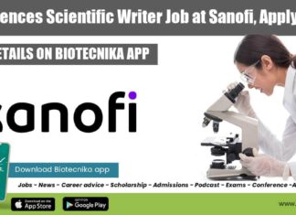 Life Sciences Scientific Writer