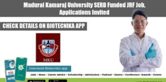 MKU JRF Job