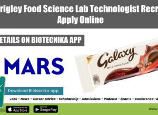 Mars Wrigley Food Science
