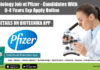 Microbiology Job at Pfizer – Candidates With 0-4 Years Exp Apply Online Microbiology Job at Pfizer