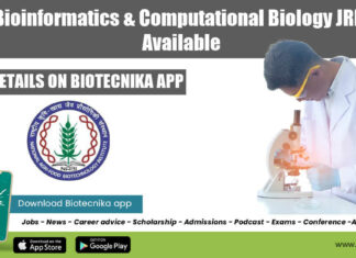 NABI Bioinformatics JRF Job