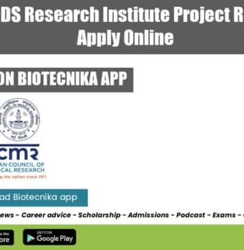 National AIDS Research Institute Project Recruitment, Apply Online NARI Project Job 2022