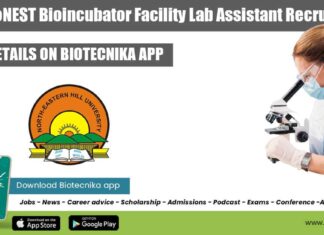NEHU Lab Assistant Job