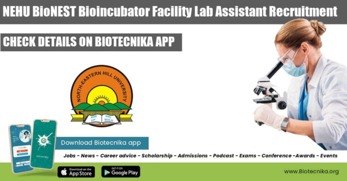 NEHU Lab Assistant Job