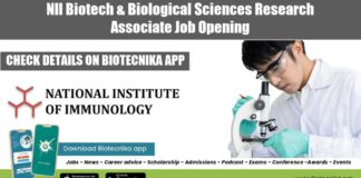 NII PhD Vacancy Available