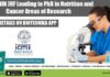 ICMR-NIN JRF Leading to PhD in Nutrition and Cancer Areas of Research NIN Fellowship Jobs 2022