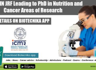 NIN Fellowship Jobs 2022