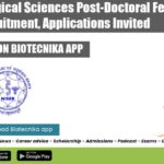 NISER Biological Sciences Post-Doctoral Fellow Recruitment, Applications Invited NISER Biological Sciences PDF