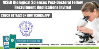 NISER Biological Sciences PDF