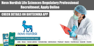 Novo Nordisk Regulatory Professional