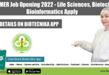 PGIMER Job Opening 2022 – Life Sciences, Biotech, Bioinformatics Apply PGIMER Job Opening 2022