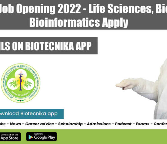 PGIMER Job Opening 2022