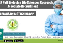 PGIMER PhD Biotech & Life Sciences Research Associate Recruitment PGIMER PhD Biotech