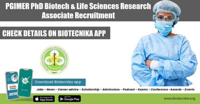 PGIMER PhD Biotech