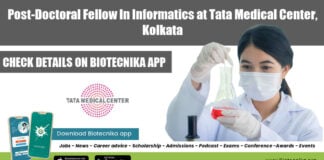 Post-Doctoral Fellow In Informatics
