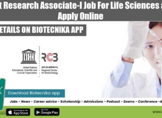 Project Research Associate-I Job