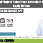 RCB Faridabad Project Scientist & Associate Job Openings, Apply Online RCB Faridabad Project Scientist
