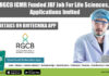 RGCB ICMR Funded JRF Job For Life Sciences, Applications Invited RGCB Life Sciences Post