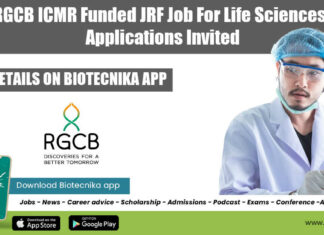 RGCB Life Sciences Post