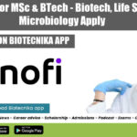 Sanofi Jobs For MSc & BTech – Biotech, Life Sciences & Microbiology Apply Sanofi Jobs For MSc
