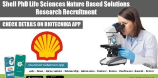 Shell PhD Life Sciences