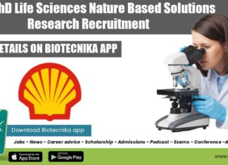 Shell PhD Life Sciences