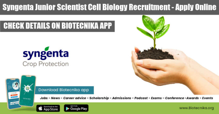 Syngenta Junior Scientist Cell
