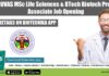 TANUVAS MSc Life Sciences & BTech Biotech Project Associate Job Opening TANUVAS Project Associate Jobs
