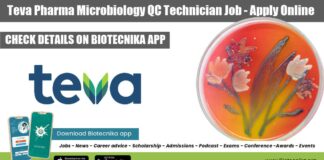 Teva Pharma Microbiology QC