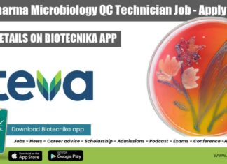 Teva Pharma Microbiology QC