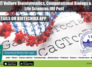 VIT Vellore Bioinformatics