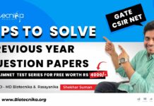 Tips To Solve Previous Years Question Papers + FREE CSIR NET Mock Test Series