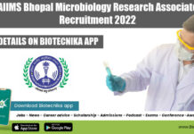 AIIMS Bhopal Microbiology Research