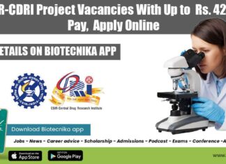 CDRI Project Openings