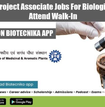 CSIR-CIMAP Vacancies 2022