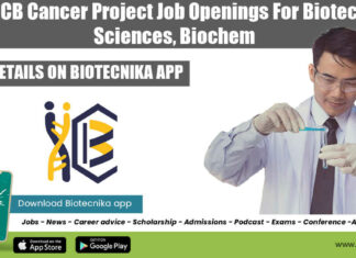 CSIR-IICB Cancer Project Job