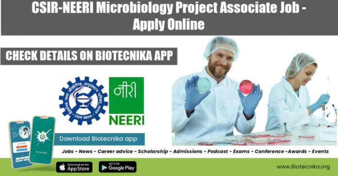 CSIR-NEERI Project Job