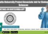 Calcutta University Project Associate Job For Biological Sciences Calcutta University Project Associate