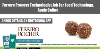 Ferrero Process Technologist