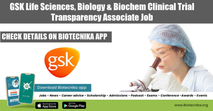 GSK Clinical Trial Jobs