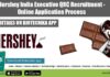 Hershey India Executive QRC Recruitment For Microbiology & Food Tech Hershey Microbiology Job