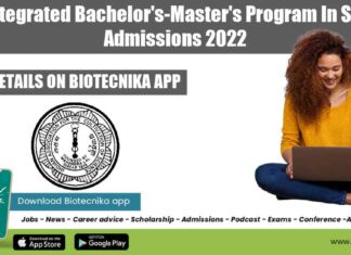 IACS Admissions 2022