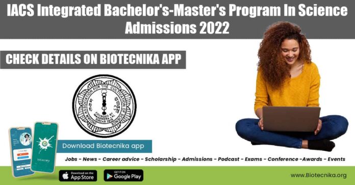 IACS Admissions 2022