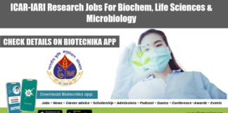 ICAR-IARI Research Jobs For