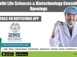ICMR Delhi Life Sciences