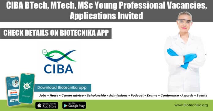 CIBA Jobs 2022